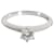 Tiffany & Co TIFFANY Y COMPAÑIA. Anillo de compromiso de diamantes en platino I VS1 0.33 por cierto Plata Metálico Metal  ref.1301109