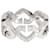 Bague diamants coeurs et symboles Cartier en 18K or blanc 0.17 ctw Métal Argenté Métallisé  ref.1301124