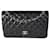 Timeless Chanel Black Quilted Lambskin Jumbo Classic Double Flap Bag Leather  ref.1301129