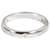TIFFANY & CO. notes 3 mm  Diamond Band in Platinum 07 ctw Silvery Metallic Metal  ref.1301134