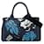 Bolso satchel Prada Canapa Hawaii azul Azul marino Lienzo Paño  ref.1301275