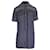 Minivestido túnica Isabel Marant Etoile em algodão estampado floral azul marinho  ref.1301303