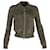 Theory Bomber Jacket in Olive Green Suede  ref.1301313