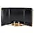 Balenciaga Hourglass Wallet an der Kette aus schwarzem Leder   ref.1301342