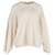 Maglione lavorato a maglia Totême in lana color crema Bianco Crudo  ref.1301343