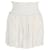 Isabel Marant Etoile Mini-jupe Plissée En Georgette Arielle En Viscose Blanc Polyester  ref.1301362