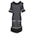 Chanel Campaña publicitaria Vestido de cachemira esponjoso Negro  ref.1301383