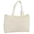 Céline CELINE Macadam Canvas Tote Bag PVC White Auth 68393  ref.1301482