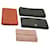CHANEL Wallet Caviar Skin 4Set Black Pink Orange CC Auth bs11979  ref.1301504