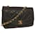 CHANEL Diana Matelasse Chain Shoulder Bag Leather Black CC Auth 66875  ref.1301522