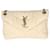 Saint Laurent Beige gesteppte kleine Puffer-Tasche mit Kette aus Nubukleder  ref.1301559