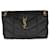 Saint Laurent – Kleine Lou Puffer-Tasche aus schwarzem gestepptem Nylon mit Kette  ref.1301560