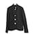 Blazer chaqueta Rag & Bone Slade de jersey negro Poliéster  ref.1301595