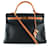 Kelly Hermès Borse HERMES T.  Leather Nero Pelle  ref.1301602