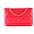 Wallet On Chain CHANEL Sacs T.  Cuir Rose  ref.1301608