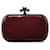BOTTEGA VENETA Handbags Leather Burgundy Pochette Knot Dark red  ref.1301704