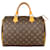 Louis Vuitton Canvas Monogram Speedy 30 Brown Leather  ref.1301721
