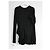 Top de manga larga drapeado de Proenza Schouler. Negro - vista 4