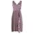 Vestido sem mangas Diane Von Furstenberg com decote em V e plissado Multicor