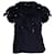 Camiseta Tricot Comme des Garcons com lantejoulas em algodão preto  ref.1301749