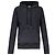 Courreges Sudadera con capucha polar de algodón gris - vista 2
