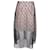 Stella Mc Cartney Stella McCartney Knee Length Lace Skirt in Black Silk  ref.1301789