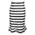 Autre Marque Mother Of Pearl Bella Jacquard Stripe Skirt in Black Silk  ref.1301793