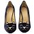 Charlotte Olympia Kitty Pumps aus blauem Samt - Ansicht 2