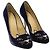 Charlotte Olympia Kitty Pumps aus blauem Samt - Ansicht 3