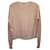 Maglione Maje a coste in lana rosa  - vista 3