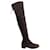 Stuart Weitzman Lowland Thigh High Boots in Gray Suede Grey  ref.1301836