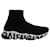 Balenciaga Recycled Knit Graffiti Sneaker In Black Polyester  ref.1301860