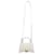 Balenciaga Croc-Effect XS Hourglass Handbag in White Calfskin Leather Pony-style calfskin  ref.1301862