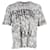 Balenciaga Chinatown All-over Logo T-Shirt aus grauer Baumwolle  ref.1301866