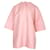 Casaco superdimensionado MSGM em lã virgem rosa claro  ref.1301882
