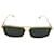 LINDA FARROW  Sunglasses T.  metal Golden  ref.1301906