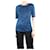 Autre Marque Blue tie-dye printed t-shirt - size UK 8 Rayon  ref.1301987