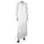 Maje Vestido de encaje blanco - talla UK 8 Algodón  ref.1302004