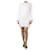 Autre Marque Robe en crêpe douce blanche - taille UK 8 Polyester  ref.1302007