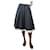 Autre Marque Grey pleated midi skirt - size UK 6 Polyester  ref.1302009