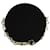 Balmain Black velvet circular cross-body bag  ref.1302012