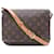 Louis Vuitton Brown Monogram Musette Tango Long Strap Leather Cloth  ref.1302030