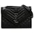 Saint Laurent Black Medium Triquilt Shoulder Bag Leather Pony-style calfskin  ref.1302035