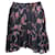 Iro Asymmetric Mini Skirt in Floral Printed Viscose Cellulose fibre  ref.1302124