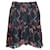 Iro Floral Tiered Midi Skirt in Black Viscose Cellulose fibre  ref.1302127