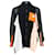 Burberry Asymmetric Button-down Shirt in Multicolor Silk Black  ref.1302129