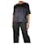 Autre Marque Black silk blouse - size L  ref.1302184
