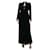 Manoush Vestido preto de veludo com joias - tamanho UK 8 Viscose  ref.1302194