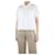 Max & Moi White cropped pocket shirt - size UK 10 Cotton  ref.1302198
