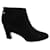 Gucci Ankle Boots Black Deerskin  ref.1302219
